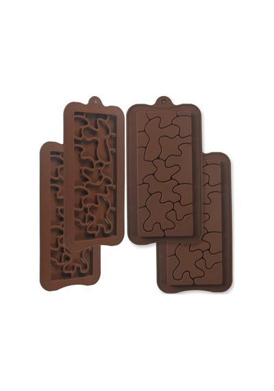 Silikon Tablet Puzzle Tablet Çikolata Kalıbı Goldcakes