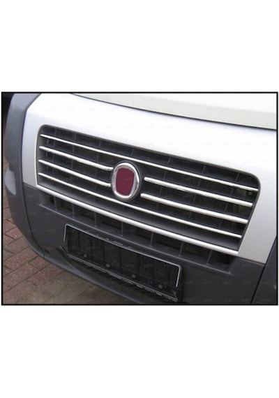 Fiat Ducato Krom Ön Panjur 6 Prç. 2006-2014 Paslanmaz Çelik