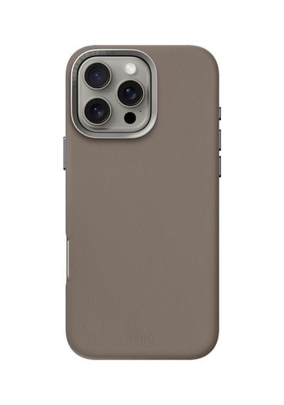 Apple Uyumlu iPhone 16 Pro Max Kılıf Lyden Serisi Deri Kaplama Magsafe Özellikli Magclick Premium Kılıf Grey Apple Uyumlu iPhone 16 Pro Max Kılıf Lyden Serisi Deri Kaplama Magsafe Özellikli Magclick Premium Kılıf Grey