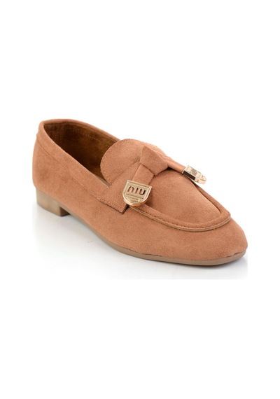 Bambi Taba Kadın Loafer Ayakkabı K01688011572 Taba