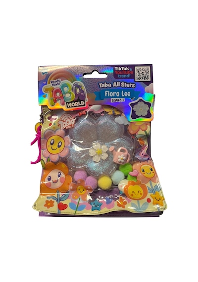 Taba World Flora Lee Parfümlü Çiçek Squishy Oyuncak Seri 1 Pom Pomlu Ve Anahtarlıklı Hayvanlar