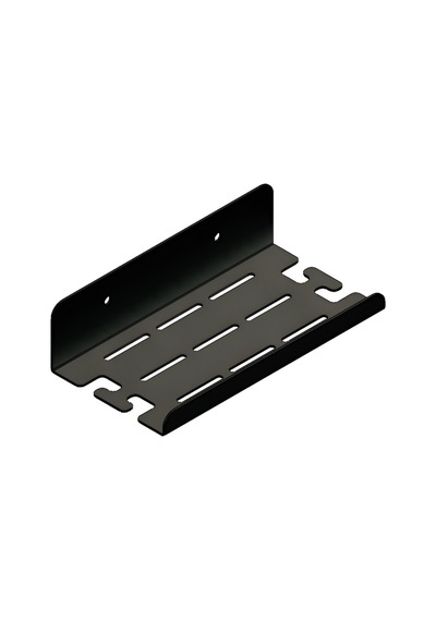 Lazer Kesim Premium Paslanmaz Metal Duş Sabunluğu Ve Banyo Rafı , Banyo Organizeri Siyah