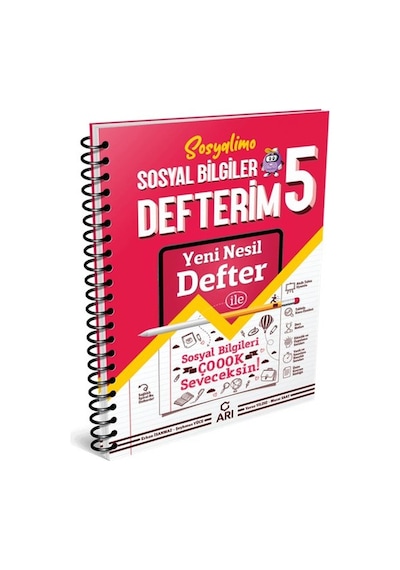 Arı Yayınları 5. Sınıf Sosyal Bilgiler Defterim - Sosyalimo