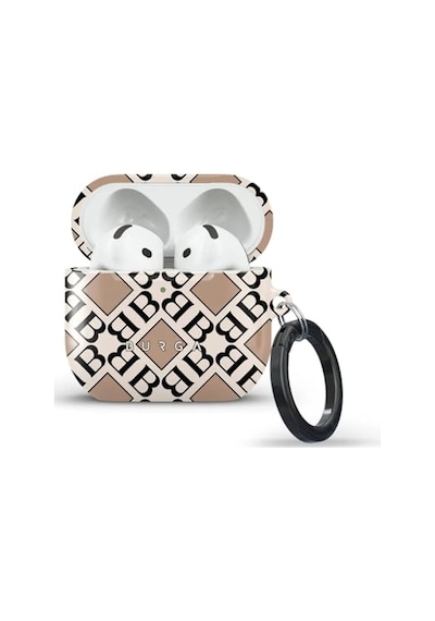 Ayrex Apple Airpods 4 İle Uyumlu Kılıf, Monogram