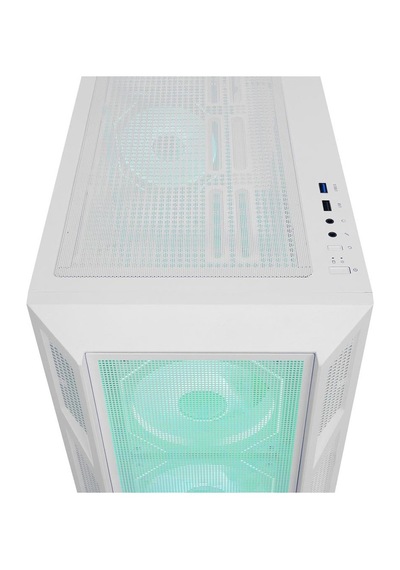 Rampage Humble Mesh Beyaz 4x120 Rgb Fan 650w 80+ Oyuncu Gamıng Kasa