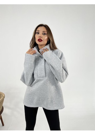 6616 Sweat-gri Melanj Renkli Çok Renkli