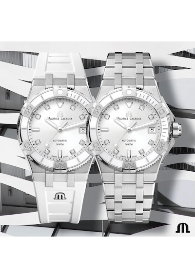 Maurice Lacroix Ml-aı6057ss00f150-f Pırlantalı Kadın Kol Saati Ve Yedek Kordon
