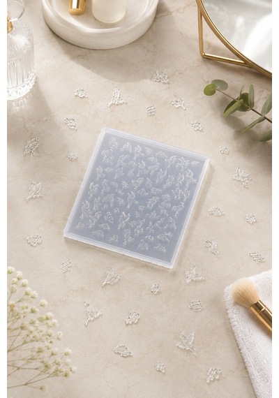Nail Art Silikon Kalıp 3d Nail Art Desen Kalıbı, Tırnak Süsleme Desen Charm Tırnak Çarm 110