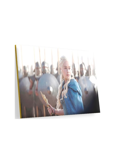 Cakasepetim Daenerys Targaryen Ve Askerler Ahşap Mdf Tablo