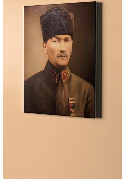 Webstyle Sayılarla Boyama Seti Kasnaklı Başkomutan 50 X 65 Cm