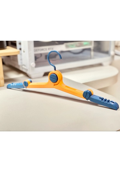 3d Baskı Katlanabilir Seyahat Askısı Taşınabilir Elbise Ve Kıyafet Askılığı Renkli