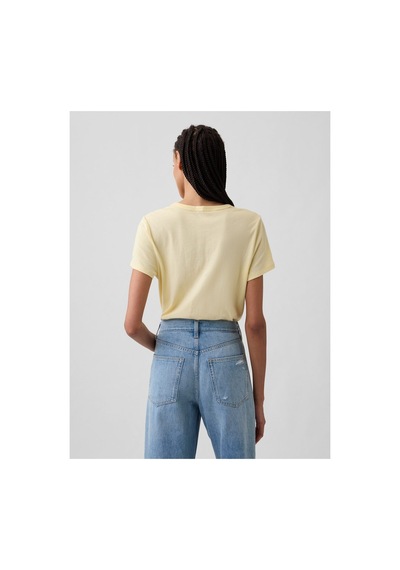 Gap T-shirt Kadın Xl Beden Maızecolor100% Pamuk Ekmek