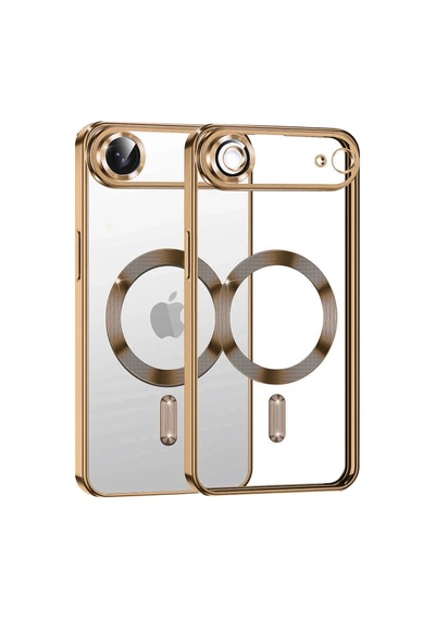 Apple Uyumlu iPhone 17 Air Uyumlu Kross Magneticsafe Kapak - Çöl Titanyum