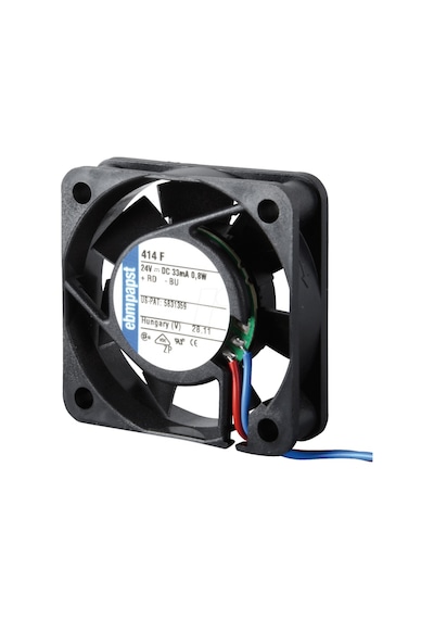 Ebmpapst 414f Dc Aksiyel Fan 24v 40x40x10mm Ultra Kompakt Bilyalı Yatak