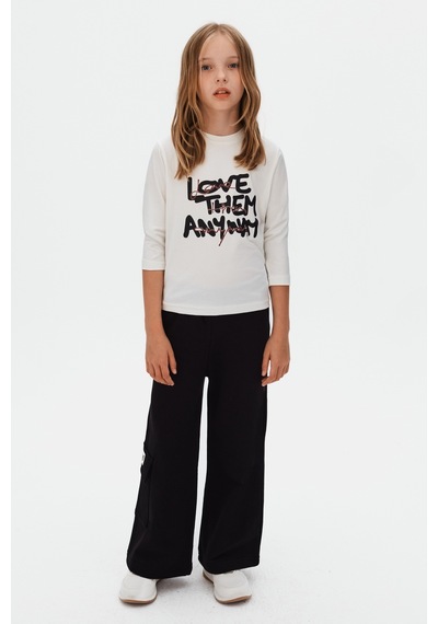 Xo Kids Kız Çocuk Tişort 8-14 Yaş 39302 Ekru