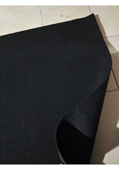 Rengi Siyah Halıfleks 2 X 8,50 Metre Ucuz Rip Halıflekx Fuar Halı Çok Renkli
