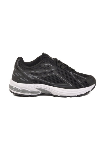 Walkway Siyah Beyaz Fileli Hafif Esnek Hafızalı Taban Unisex Spor Ayakkabı Ruth G Siyah - Beyaz