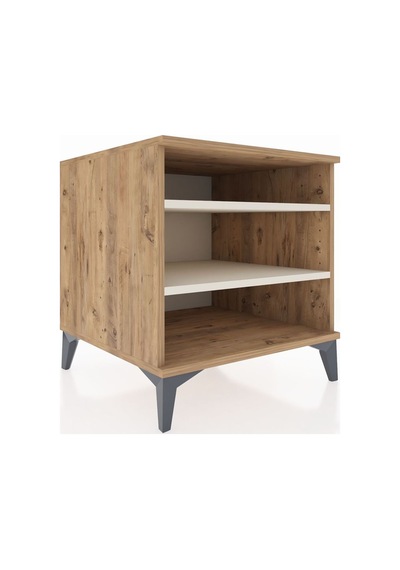 Kronos Komodin 2 Raflı 60x59x64 Çam-aytaşı Çam