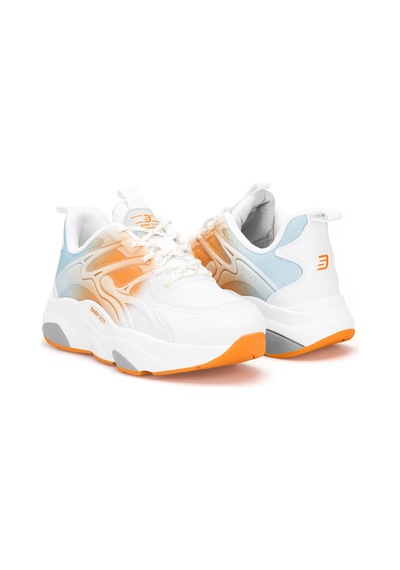 Dark Seer Ds E Storm Sneaker 2025 Erkek Beyaz-mavi-turuncu