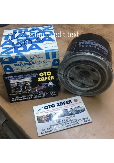 Yağ Filtresi Mz-323 1988-2002 Mazda-3 2003-2015 Evo  2002-2017