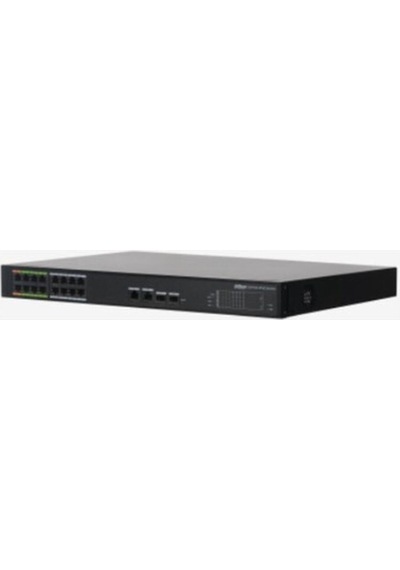Dahua Lr2218-16et-240 16fe Epoe Port 240w 2xcombo Sfp Switch