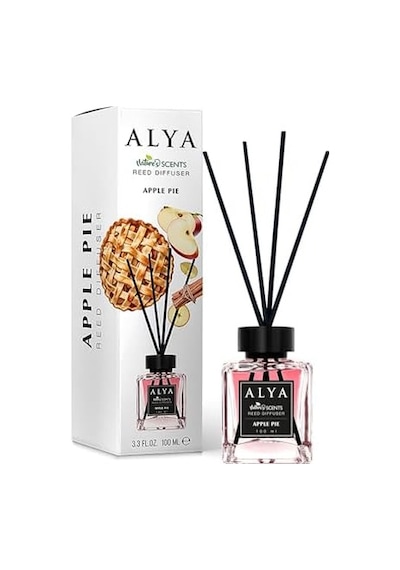 Apple Uyumlu Pie Bambu Çubuklu Oda Kokusu- Elmalı Tart Kokusu