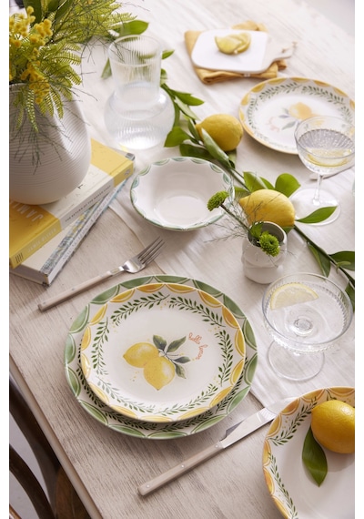 Kütahya Porselen Limoncello 24 Parça 6 Kişilik Yemek Takımı 513300