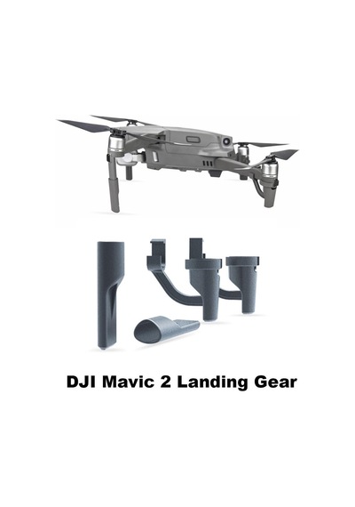 Dji Mavic 2 Pro İçin Yükseltilmiş Güvenli Destekli İniş Ayağı Takımı Koruyucu Uzatma