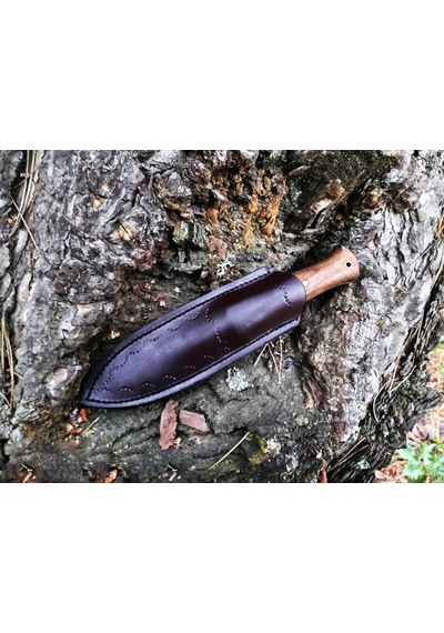 Sk101 Bushcraft Av Kamp Doğa Bıçağı - Yatağan El Yapımı Kahverengi