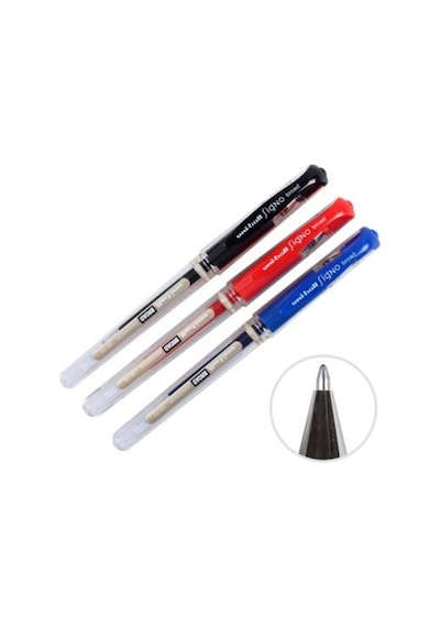 Uniball Signo Broad 3'lü Imza Kalemi Seti 1,0mm Siyah-mavi-kırmızı Karışık