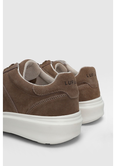 Lufian Jaques Erkek Deri Sneaker Ayakkabı Bej Bej 112230226100550 Bej