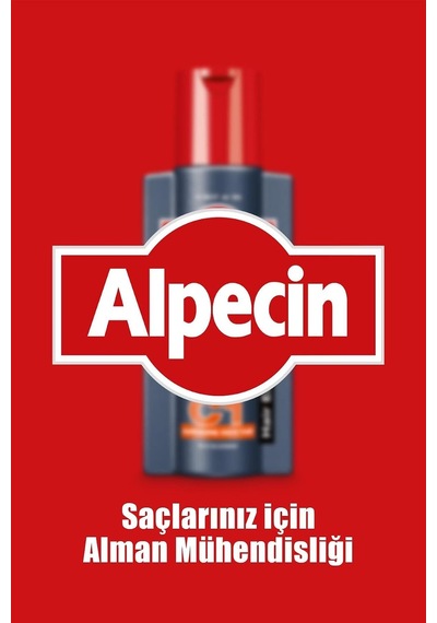 C1 - Kafeinli Dökülme Karşıtı Şampuan X2 Tek Ebat Unisex
