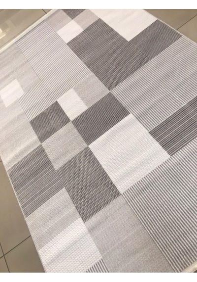 Merinos Halı Vista 76594 095 Serisi Triko Akrilik Salon Oturma Yatak Odası Halısı Gri