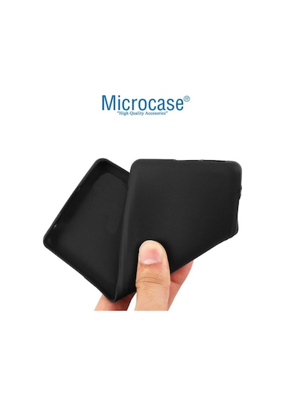 Microcase Google Pixel 6 Pro Matte Serisi Silikon Kilif - Siyah 537769942