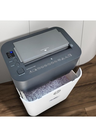 Hp Oneshred Auto 100cc Otomatik Beslemeli Evrak İmha Makinesi-p4-çapraz Kesim-4,3x12mm-17lt