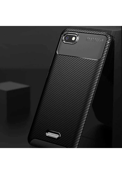 Xiaomi Redmi 6a Kılıf Zore Negro Silikon Kapak Lacivert