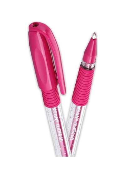 Pensan Glitter Gel Simli Pembe Kalem 22280