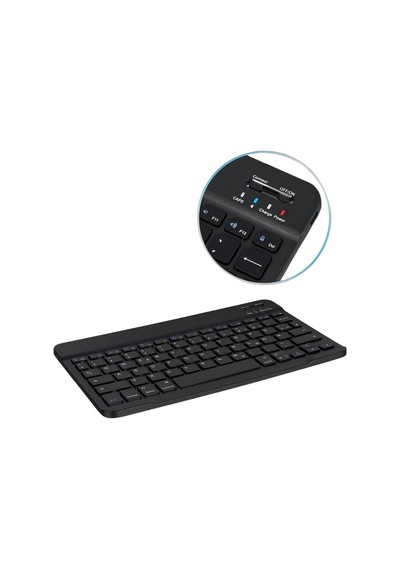 Hubrendy Tekno Kablosuz Klavye Ve Mouse Kombosu Bluetooth Uyumlu Sessiz Set
