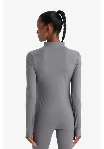 Defacto Defactofit Slim Fit Dar Kesim Dik Yaka Hırka E9676ax25auar129 Antrasit