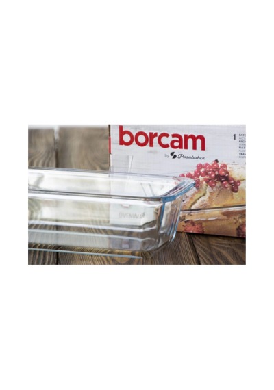 Mini Borcam Fırın Kabı 1120 Cc 59884 Şeffaf