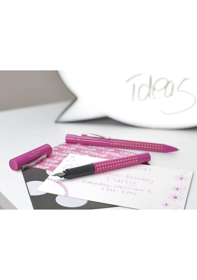 Faber-castell Grip 2010 Dolmakalem M Uç Pembe Çok Renkli