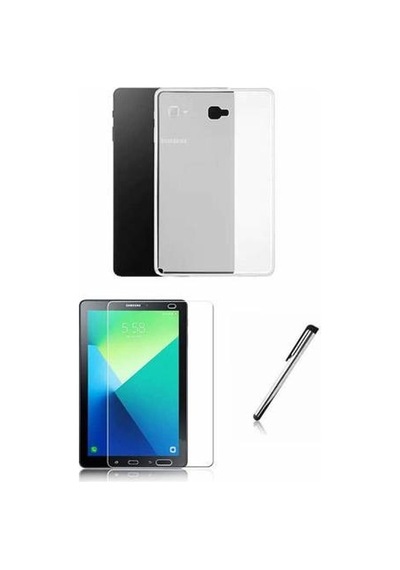 Samsung Uyumlu Galaxy Tab A Sm-P580 Silikon Tablet Kılıf Set