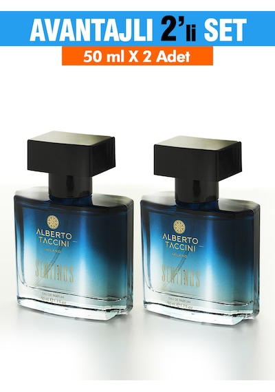 Alberto Taccini Sentinus Erkek Parfüm EDP 2 x 50 ML