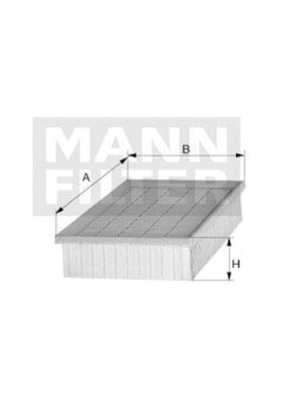 Mann C27031 Hava Filtresi Focus Iv 17 1.0 Ecoboost 1.5 Ecbolue 1.5 Ti-  Kuga Iıı 19 1.5 Ecoblue Jx619601aa- 2210514
