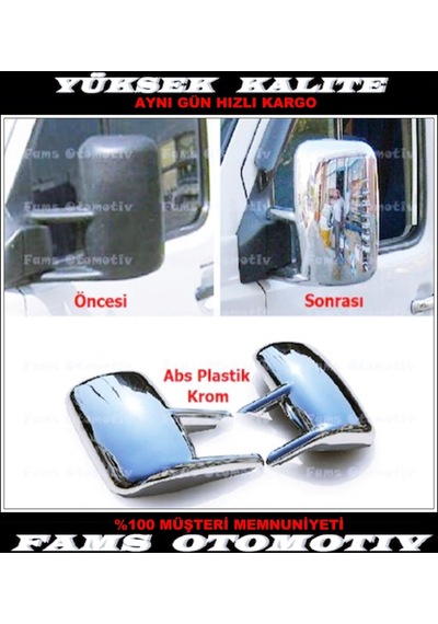 Vw Volt Abs Krom Kaplama Ayna Kapağı 2 Parça 1998-2006