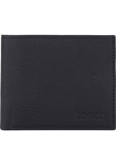 Tamer Tanca Erkek Hakiki Deri Siyah Cüzdan 907 171 Erk Czdn Sk25-26 Sıyah Mat Fltr Siyah