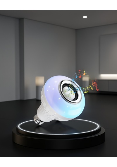 Akıllı Led Ampul E27 Müzik Çalarlı Xuczlambahoparlörrr-1 Diğer
