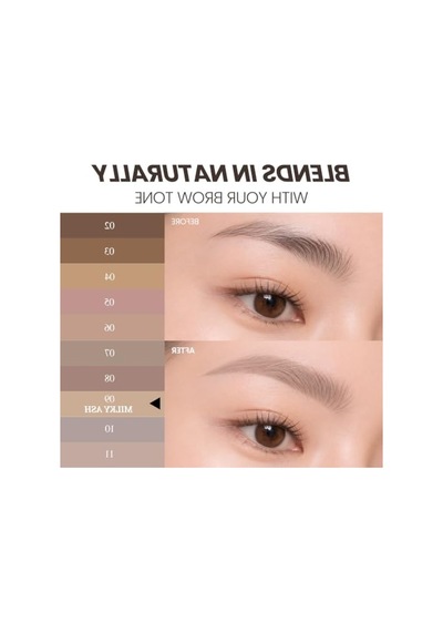 Renklendirici Kaş Maskarası - Speedy Skinny Brow Mascara, 09 Milky Ash