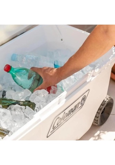Soğutucu Buzluk - Coleman - Xtreme Wheeled 100 Qt Tekerlekli - 94.6 Lt - Beyaz Diğer