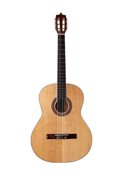 Laguna Js1 Klasik Gitar - 4/4 Tam Boy Başlangıç Seviyesi Geleneksel Tasarım, Dengeli Ton Aralığı Ve Yeni Başlayanlar İçin Rahat Çalım Hissiyatı